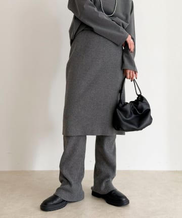 FREDY & GLOSTER(フレディ アンド グロスター) rib knit skirt&pants