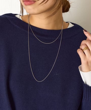 Jena　espace merveilleux(ジェナ　エスパスメルヴェイユ) 2連スネークネックレス