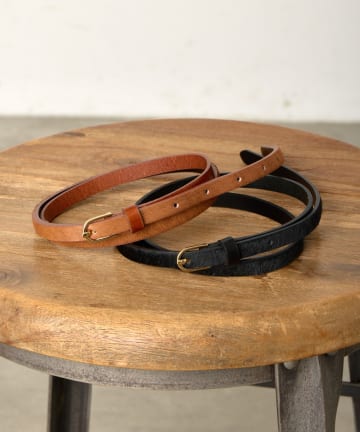 Jena　espace merveilleux(ジェナ　エスパスメルヴェイユ) ハラコ切替レザーベルト