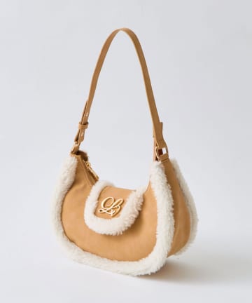 OLIVE des OLIVE(オリーブ デ オリーブ) ムートンホーボーバッグ