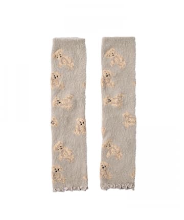 3COINS(スリーコインズ) マシュマロレッグウォーマーアニマル