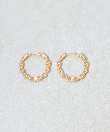 3COINS(スリーコインズ) ネジリワンタッチピアス