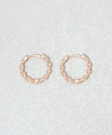 3COINS(スリーコインズ) ネジリワンタッチピアス