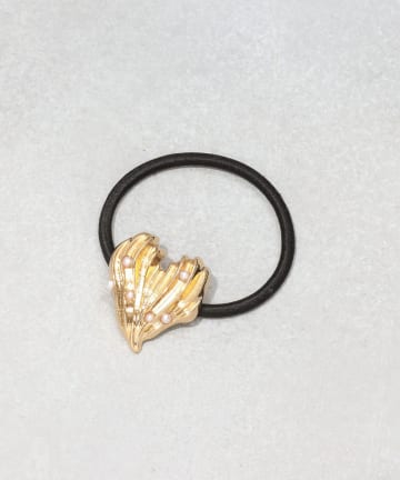 3COINS(スリーコインズ) パーツ付ハートポニー