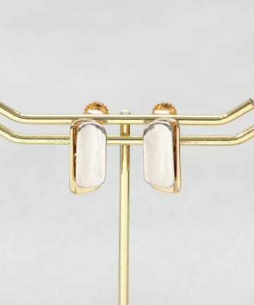 ダブルメタルイヤリング