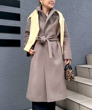 NOLLEY'S(ノーリーズ) ラヴィソンラビエールベルテッドコート