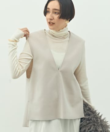 NOLLEY'S(ノーリーズ) ウォッシャブルストレッチジャージベスト