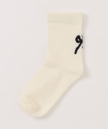 NICE CLAUP / OLIVE des OLIVE OUTLET(ナイスクラップ  / オリーブ デ オリーブ アウトレット) 後リボンソックス