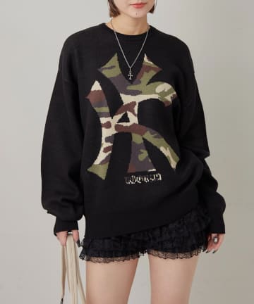 WHO’S WHO gallery(フーズフーギャラリー) 【KOOKY'N】 KYジャガードニット