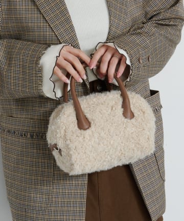 Kastane(カスタネ) 【4色展開/2WAY】ボックスminiボストンバッグ