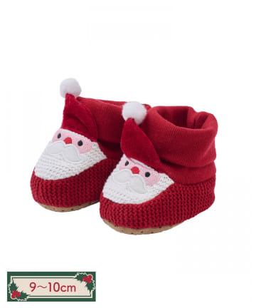 3COINS(スリーコインズ) BABYブーティ：9～10cm／クリスマス