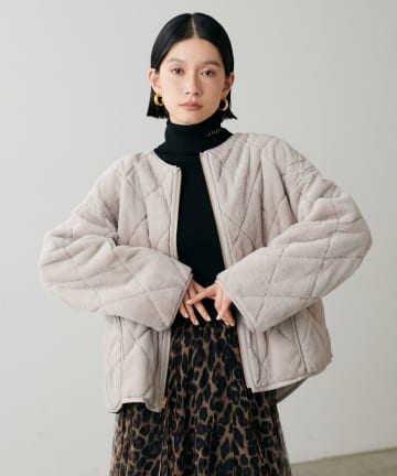 LARUTA(ラルータ) リバーシブルファーキルトコート