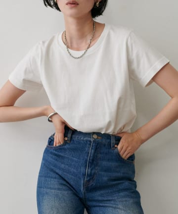 NICE CLAUP / OLIVE des OLIVE OUTLET(ナイスクラップ  / オリーブ デ オリーブ アウトレット) 【LARUTA】ピグメントベーシックTee