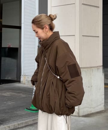 CIAOPANIC TYPY(チャオパニックティピー) 【パルクロ限定】PON企画中綿スタンドカラージャケット