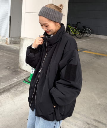 CIAOPANIC TYPY(チャオパニックティピー) 【パルクロ限定】PON企画中綿スタンドカラージャケット