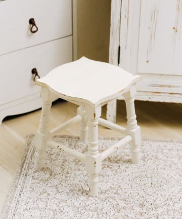 salut!(サリュ) 《WEB限定商品》アンティークインテリアチェア／white antique