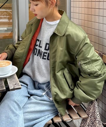 CIAOPANIC TYPY(チャオパニックティピー) 【UNISEX】CWU-45Pフライトジャケット