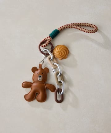 ear PAPILLONNER(イア パピヨネ) 《インフルエンサーuchida企画》ゆるくまストラップ
