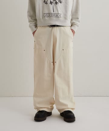 OUTLET(アウトレット) 【WHO'S WHO gallery】【KOOKY''N】ダックダブルニーパンツ