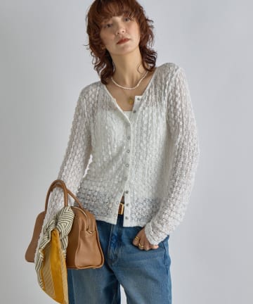 OUTLET(アウトレット) 【RIVE DROITE】レース2WAYカットソー
