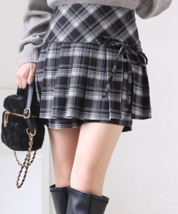 one after another NICE CLAUP(ワンアフターアナザー ナイスクラップ) プリーツミニスカパン