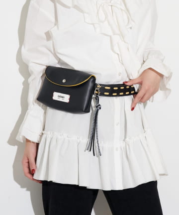 CIAOPANIC(チャオパニック) 【GRAIN/グレイン】フラップポーチベルトバッグ