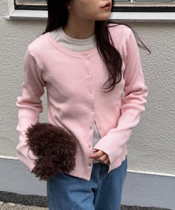 CIAOPANIC TYPY(チャオパニックティピー) 2WAYアンチピリングニットカーデ