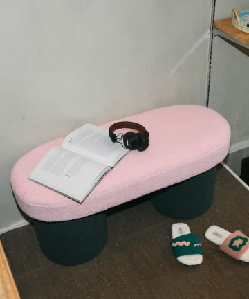 BIRTHDAY BAR(バースデイバー) 【SAHIR サヒール】Fabric bench　ファブリックベンチ