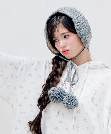 OLIVE des OLIVE(オリーブ デ オリーブ) ポンポンイヤマフ