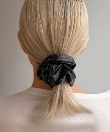 Lattice(ラティス) ストーンカラーシュシュ