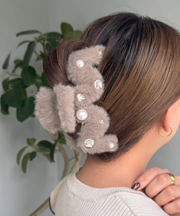 Lattice(ラティス) ビジューエコファークリップ