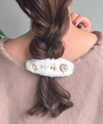 Lattice(ラティス) ビジューエコファーパッチンピン