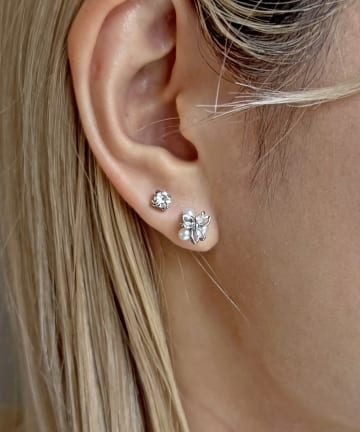 Lattice(ラティス) パールストーンピアスセット(4P)