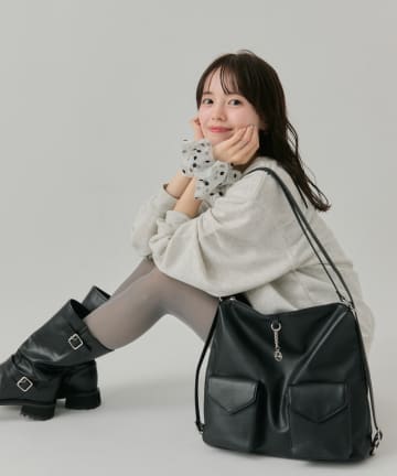 mystic(ミスティック) 【@lily.s_y 企画】lilyチャーム3wayBAG