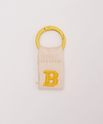 DISCOAT(ディスコート) 【推し活対応◎】刺繍イニシャルタグチャーム