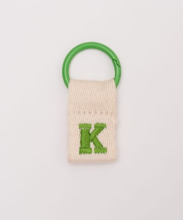 DISCOAT(ディスコート) 【推し活対応◎】刺繍イニシャルタグチャーム