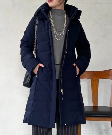 Croisiere(クロジエール) ストレッチダウンロングコート