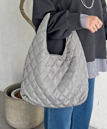 Croisiere(クロジエール) キルティングワンショルバッグ