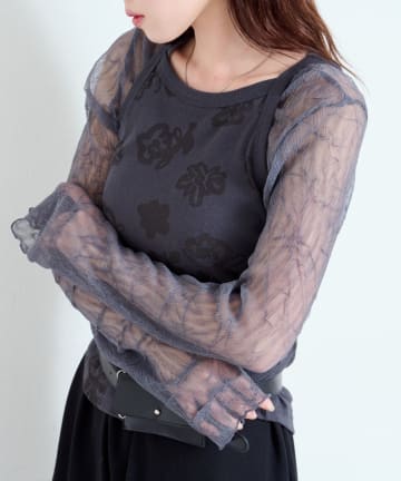 Kastane(カスタネ) ランダムチュールメローTEE