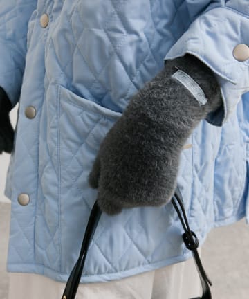 タグ付きニットグローブ