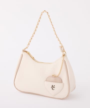 NICE CLAUP / OLIVE des OLIVE OUTLET(ナイスクラップ  / オリーブ デ オリーブ アウトレット) 【one after another】ハートポケットバッグ