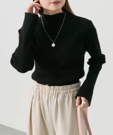 PUAL CE CIN(ピュアルセシン) 【リバイバル/新色追加】プチハイネックリブニット