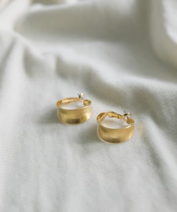 PUAL CE CIN(ピュアルセシン) メタルフープピアス