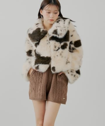Chico(チコ) 【10/23(木)0時販売】ケーブルショートパンツ