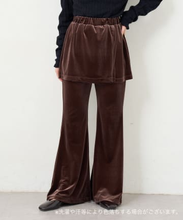 Kastane(カスタネ) 【2サイズ展開/低身長サイズ】B ベロアスカパン