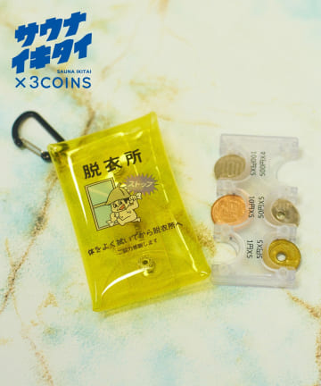 3COINS(スリーコインズ) コインケース／サウナイキタイ