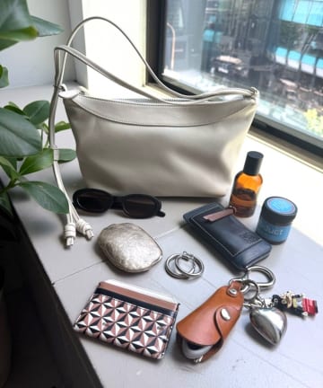 OUTLET(アウトレット) 【ear PAPILLONNER】シンプルミニワンハンドルバッグ