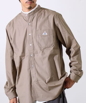 FREDY & GLOSTER(フレディ アンド グロスター) 【GEVACO/ゲバコ】起毛バンドカラーシャツ