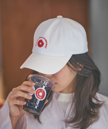 BIRTHDAY BAR(バースデイバー) B-DAY DONUTS　刺繍キャップ