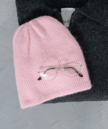 【4色展開】モヘアタックビーニー